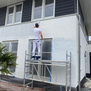 Schilderwerk buitengevel Tuil